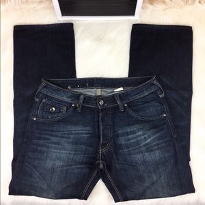 H&M Straight 100% Cotton Button-Fly Jean 32 x 32